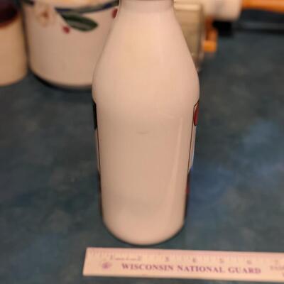 Extremely Rare Egizia Vintage Milk Glass Pitcher