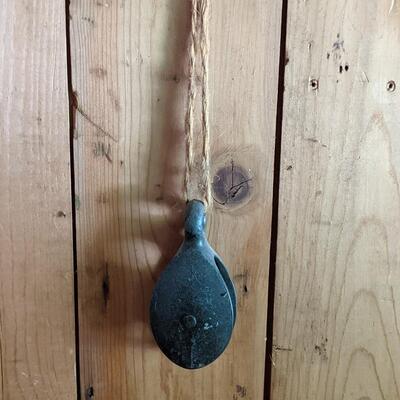 Vintage nautical pulley, handy for the garage