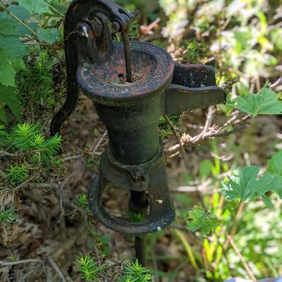Vintage water pump