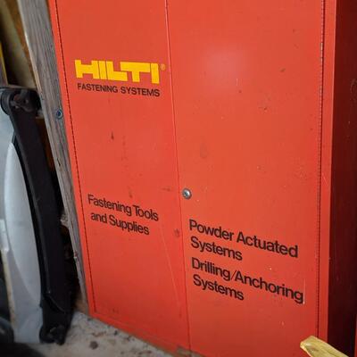 Hilti fastening system tool cabinet