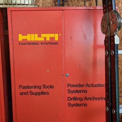 Hilti fastening system tool cabinet 2