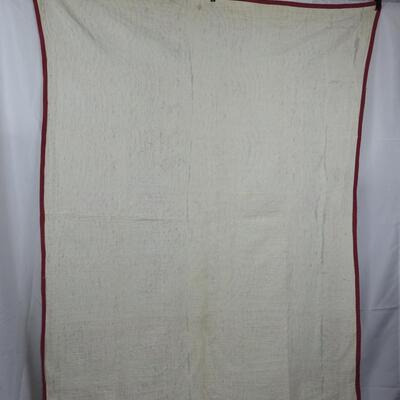 Lady of the lake antique quilt