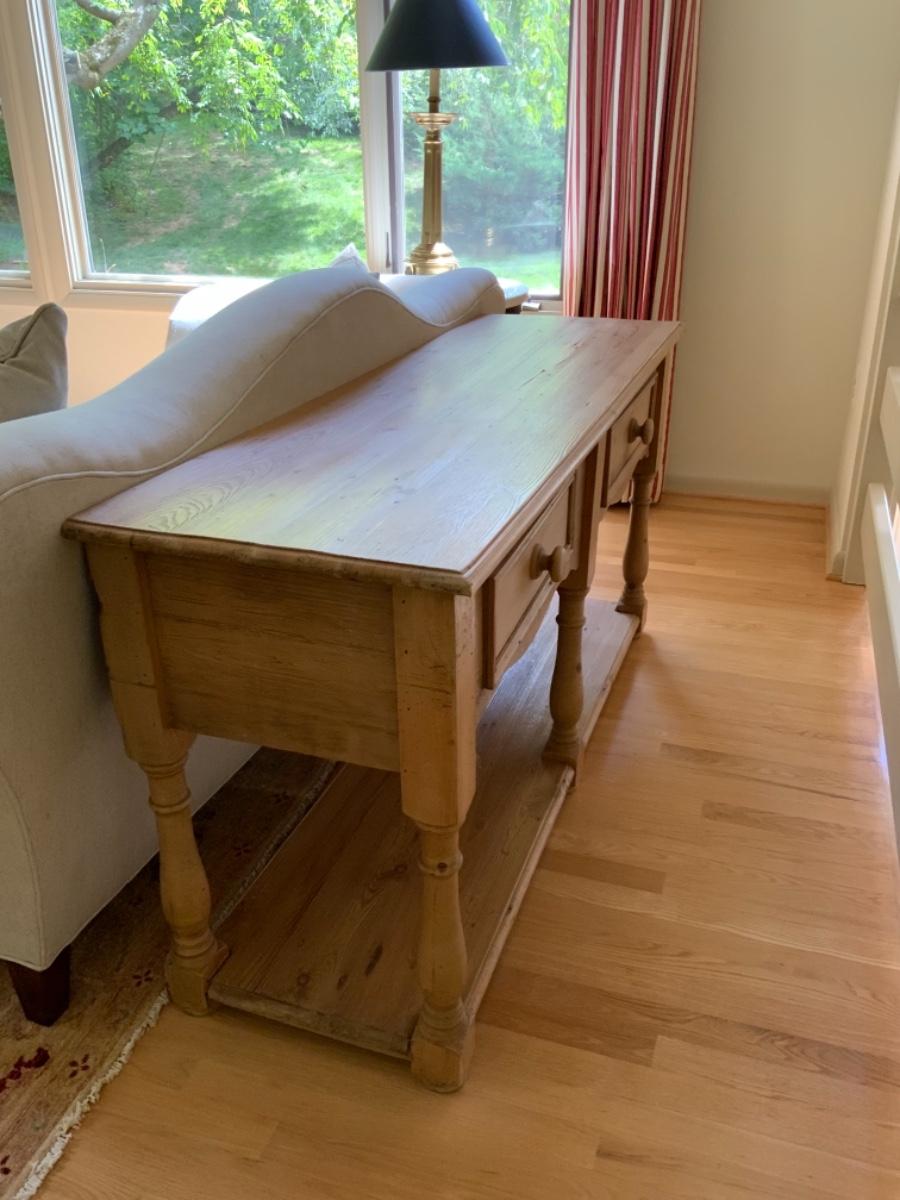 Antique French Sofa Table