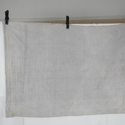 Yo Yo Vintage crib quilt