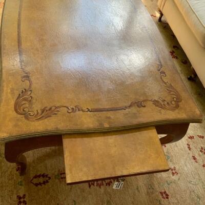 Antique Handpainted French Coffee Table