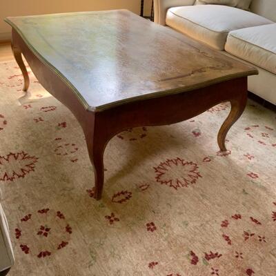Antique Handpainted French Coffee Table