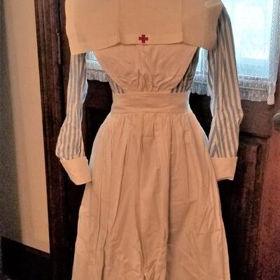 Lot #169  Original Red Cross Nurse's Uniform - World War I era