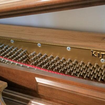 Lot #170  Vintage KIMBALL Piano with Bench