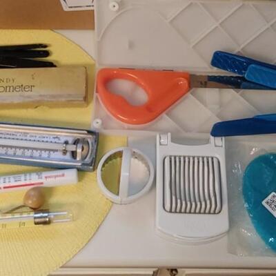 #134 Vintage Candy Thermometer & More