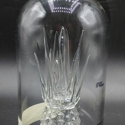 #135 LTD Edition Milagro Select Barrel Reserve Tequila Bottle #245 Blown Glass Agave