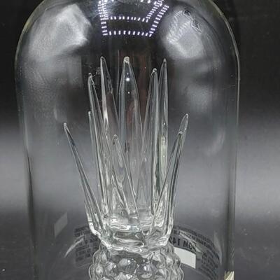 #135 LTD Edition Milagro Select Barrel Reserve Tequila Bottle #245 Blown Glass Agave