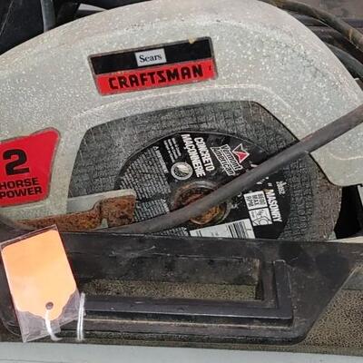 #139 Craftsman skill saw in the Case