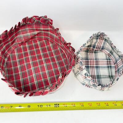 LONGABERGER ASSORTED FABRIC LINER BUNDLE