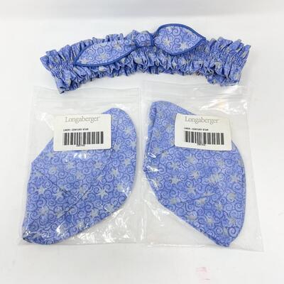 LONGABERGER â€œCENTURY STARâ€ FABRIC LINERS AND GARTER