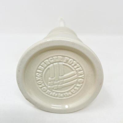 LONGABERGER POTTERY WOVEN TRADITIONS RED SOAP DISPENSER