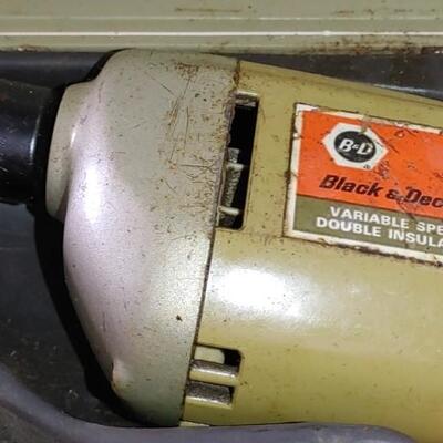 #143 BlAck & Decker Drill in Case