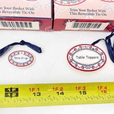 LONGABERGER PATRIOTIC SUMMER ACCESSORY BUNDLE