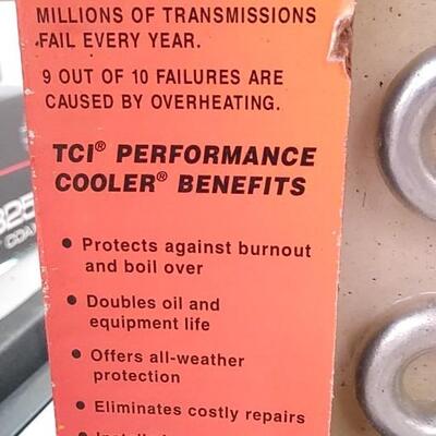 #147 TCI Performance Cooler new in box  & Husky light.