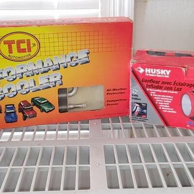 #147 TCI Performance Cooler new in box  & Husky light.