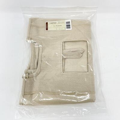 LONGABERGER LARGE HAMPER FABRIC LINER - OATMEAL
