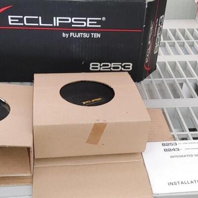 #147A New Eclipse Auto Speakers In Box