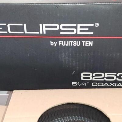 #147A New Eclipse Auto Speakers In Box