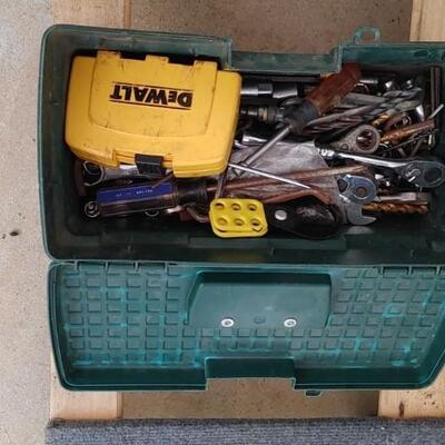 #149 Green Tool Box & Great Contents