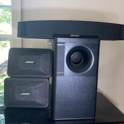 #151 Bose Speakers & ONKYO Stereo System 