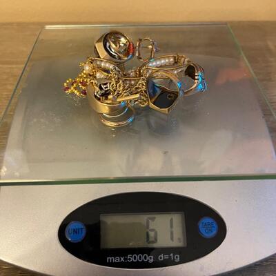 10k Gold Jewelry 61g