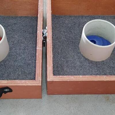 #154 Wooden Washer Toss Game
