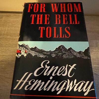 1st Edition For Whom The Bell Tolls / Hemingway