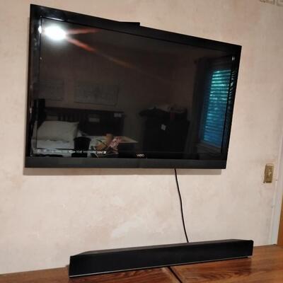 LOT 3  42" 3D VIZIO TV WITH SOUNDBAR