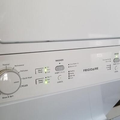 Lot #189  Frigidaire Stackable Washer & Gas Dryer - Perfect for a Rental