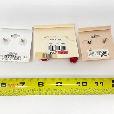 JEWELED DANGLE EARRINGS