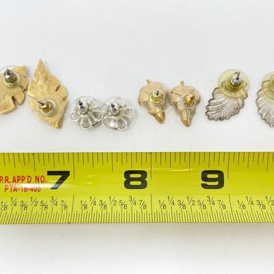 LEAF & FLOWER EARRINGS
