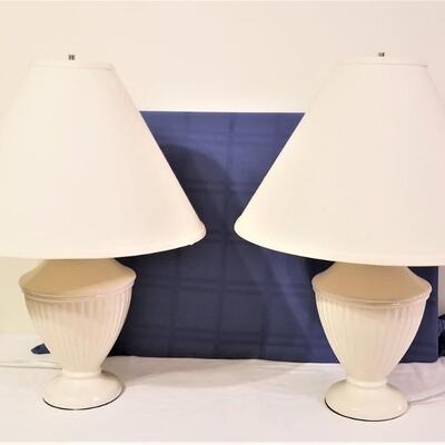 Lot #200  Pair of Haeger Table Lamps