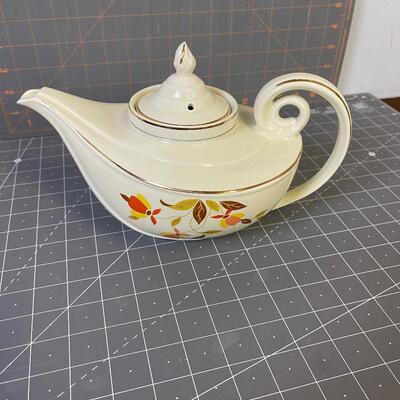 #6 Hall Aladdin , Autumn Leaf, Tea Pot 