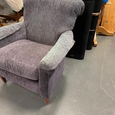 #47 Comfortable Arm Chair, Purple-ish,
