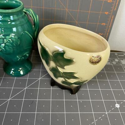 #145 (3) Small Ceramic & Stoneware Vases