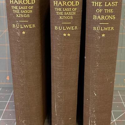 #161 Harold, The Last of the Saxton Kings 2 Volume Set Books