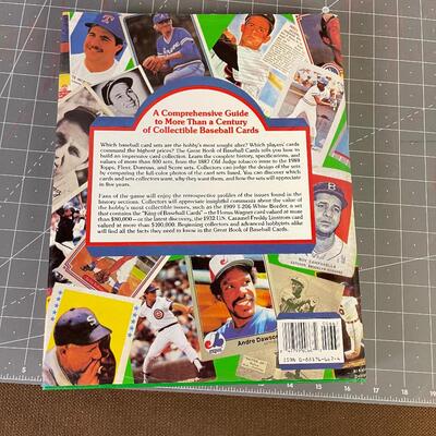 #162 The Great Book of Baseball Cards Coffee Table Book 