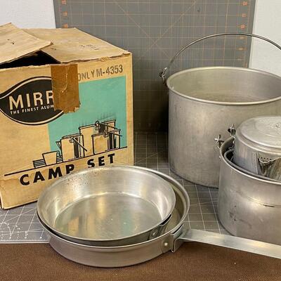 #175 Mirro  Camp Cook Set 