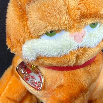 Ty Beanie Baby GARFIELD Plush Stuffed Animal Cat Nermal 