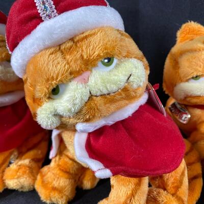 Ty Beanie Baby GARFIELD Plush Stuffed Animal Cat Nermal 