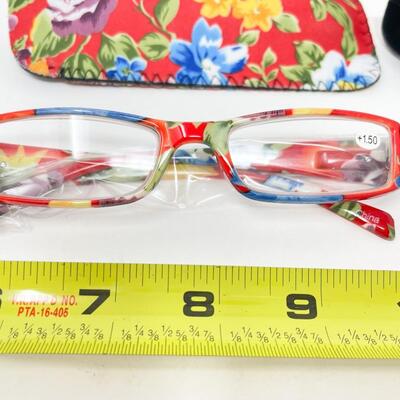 FLORAL READING GLASSES +1.50