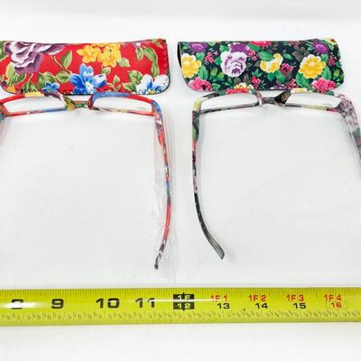 FLORAL READING GLASSES +1.50