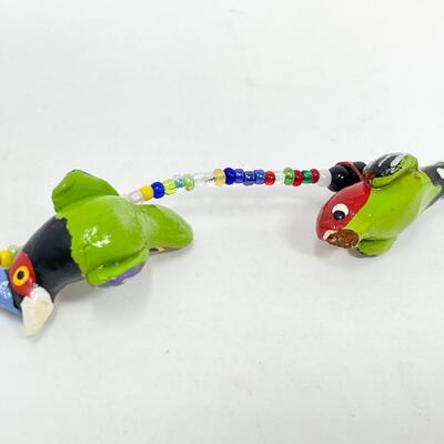 BEADED PARROT NECKLACE