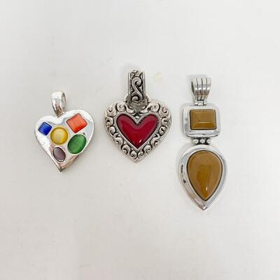 SILVER NECKLACE CHARM BUNDLE