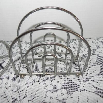 STAINLESS STEEL KITCHEN ACCESSORY HOLDERS