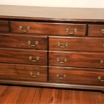 Lot #213  9 Drawer Chest - No maker - Quality Piece